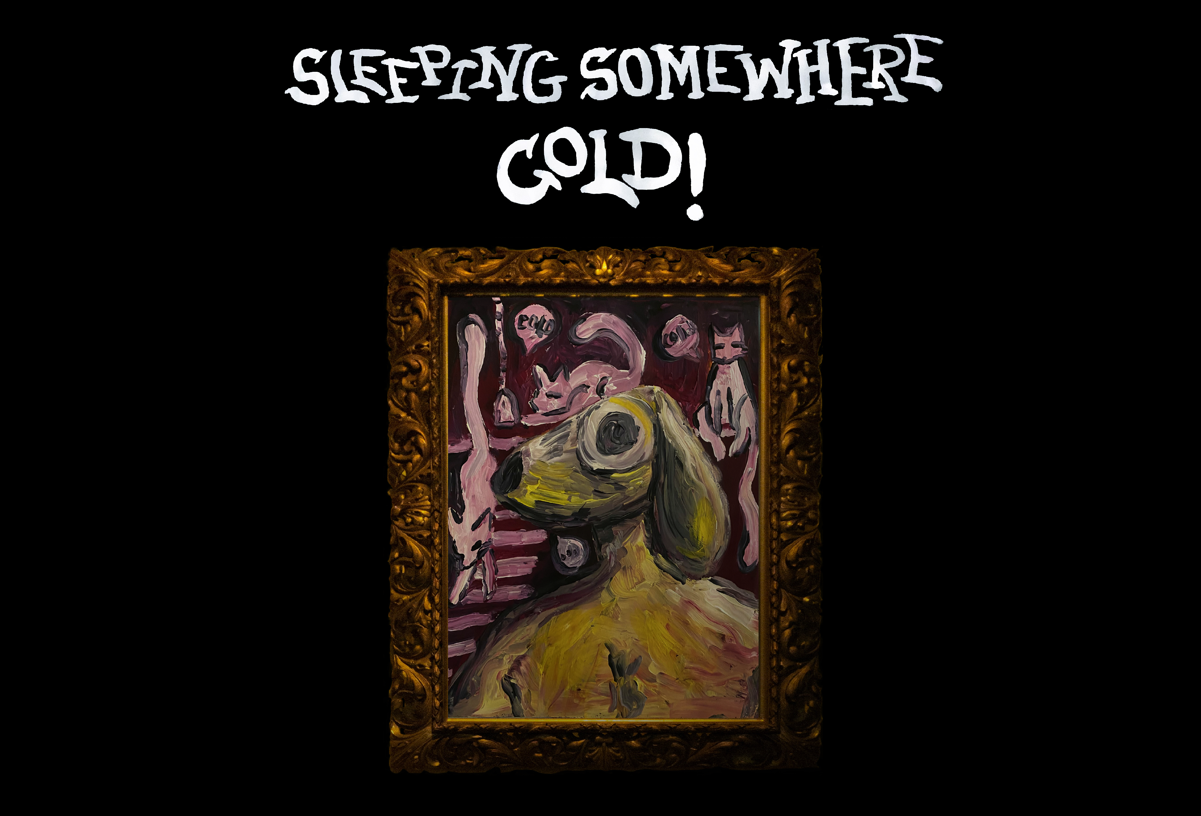 sleeping somewhere scared